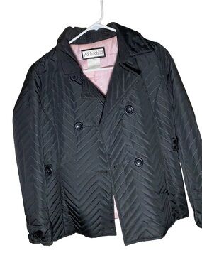 Vintage 1990s Rothschild Black Quilted Jacket XL